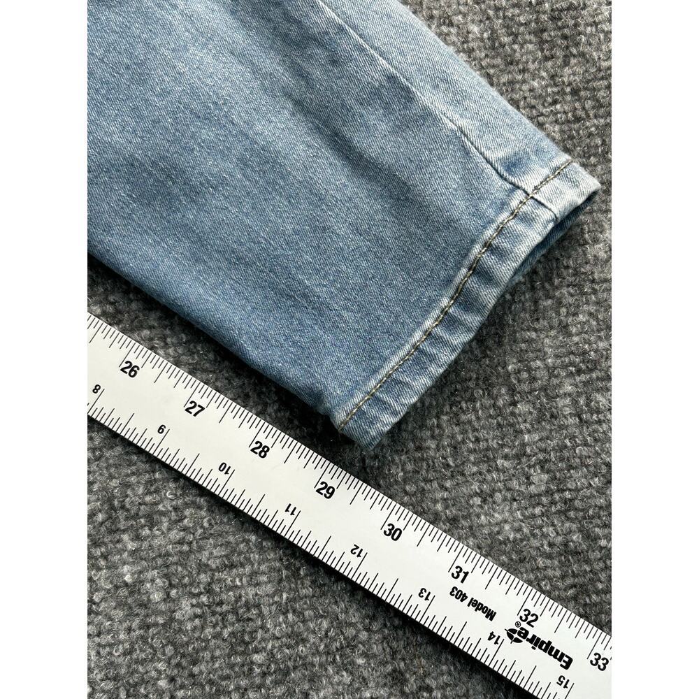 GUESS 1981 Skinny Jeans Women's US 8 Light Wash High Rise Button Fly - Picture 10 of 10